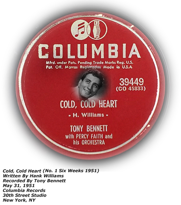 Columbia 362990 - Tony Bennett - Cold, Cold, Heart